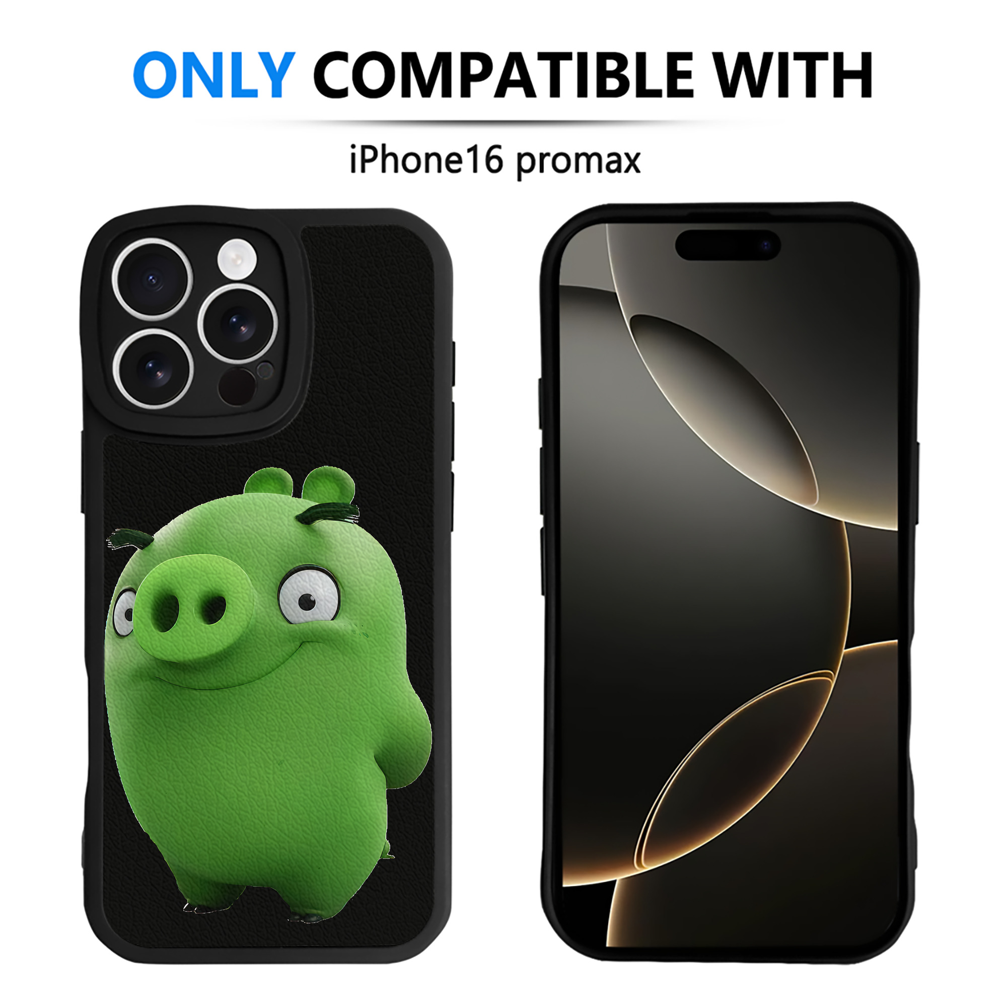 Angry Birds アングリーバード 【iPhone 16シリーズ対応】シリコンスマホケース（レザー調） 材質：シリコン